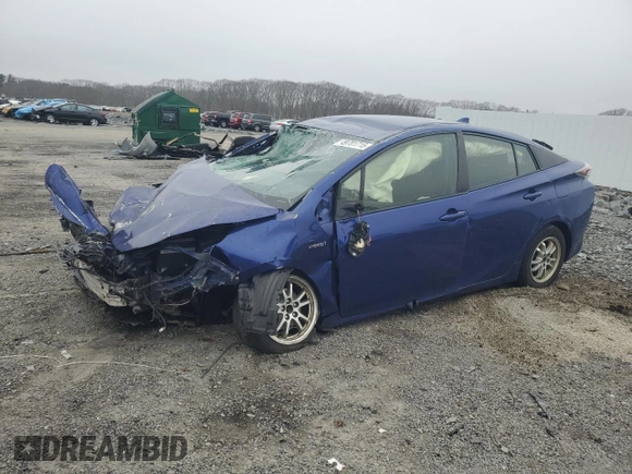 2017 Toyota Prius Two with VIN JTDKBRFU1H3540565, listed as a Copart auction lot 49701715 with 162,349 mi miles and Salvage Title. Bid and sale history available at carsss.com. Image 1.
