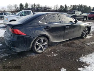 2019 Lexus IS with VIN JTHBA1D29K5087943, listed as a Copart auction lot 88929095 with 61,487 mi miles and Salvage Title. Bid and sale history available at carsss.com. Image 3.