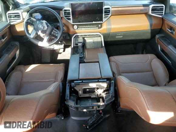 2022 Toyota Tundra 1794 Edition with VIN 5TFMA5DB2NX033703, listed as a Copart auction lot 47841975 with 48,755 mi miles and Salvage title. Bid and sale history available at DreamBid. Image 8.