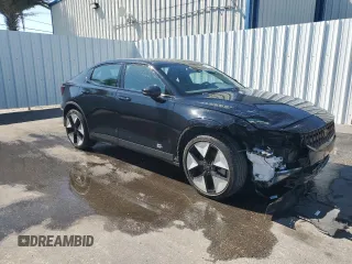 2023 Polestar 2 with VIN YSMEG3KA8PL136141, listed as a Copart auction lot 53600275 with 26,778 mi miles and Non Repairable. Bid and sale history available at carsss.com. Image 4.