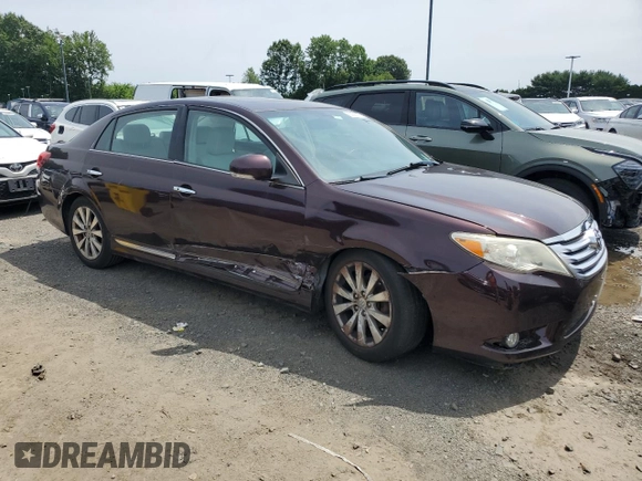 2011 Toyota Avalon with VIN 4T1BK3DB4BU375414, listed as a Copart auction lot 63068005 with 119,395 mi miles and Salvage title. Bid and sale history available at DreamBid. Image 4.