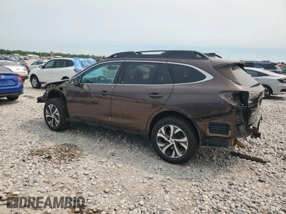 2021 Subaru Outback Limited with VIN 4S4BTAMC8M3156863, listed as a Copart auction lot 58729645 with 29,049 mi miles and Salvage title. Bid and sale history available at DreamBid. Image 2.