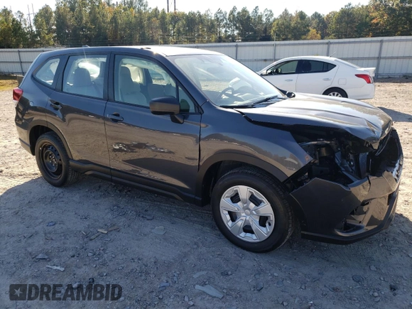 2023 Subaru Forester with VIN JF2SKAAC9PH535259, listed as a Copart auction lot 74135343 with 602 mi miles and Salvage title. Bid and sale history available at DreamBid. Image 4.