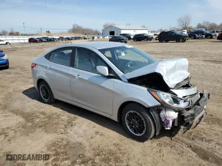2014 Hyundai Accent GLS with VIN KMHCT4AE5EU773404, listed as a Copart auction lot 48628005 with 88,029 mi miles and Salvage Title. Bid and sale history available at carsss.com. Image 4.