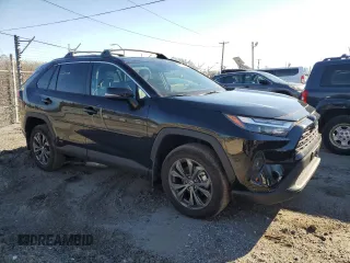 2024 Toyota RAV4 Hybrid XLE Premium with VIN 2T3B6RFV9RW076517, listed as a Copart auction lot 44642775 with 3,671 mi miles and Salvage Title. Bid and sale history available at carsss.com. Image 4.