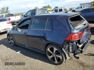 2017 Volkswagen Golf GTI Autobahn with VIN 3VW547AU6HM035846, listed as a Copart auction lot 66431024 with 53,711 mi miles and Salvage Title. Bid and sale history available at carsss.com. Image 2.