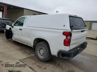 2023 Chevrolet Silverado 1500 Work Truck with VIN 3GCNAAEK0PG354402, listed as a Copart auction lot 51709215 with 81,714 mi miles and Clean Title. Bid and sale history available at carsss.com. Image 2.