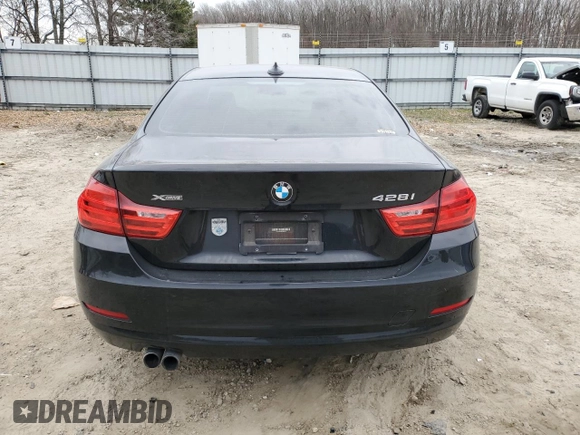 2015 BMW 4 Series 428i xDrive with VIN WBA3N9C53FK247677, listed as a Copart auction lot 45958615 with 79,114 mi miles and Salvage title. Bid and sale history available at DreamBid. Image 6.