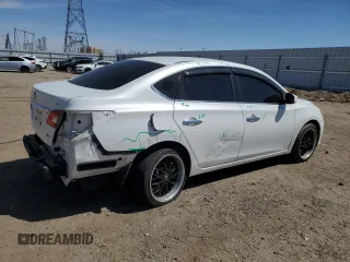 2013 Nissan Sentra S with VIN 3N1AB7AP2DL698786, listed as a Copart auction lot 54260425 with 108,433 mi miles and Salvage Title. Bid and sale history available at DreamBid. Image 3.