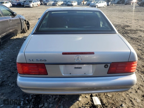 1998 Mercedes-Benz SL-Class with VIN WDBFA67F2WF170899, listed as a Copart auction lot 84813814 with 88,997 mi miles and Salvage Title. Bid and sale history available at carsss.com. Image 6.