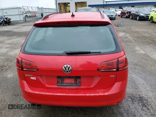 2015 Volkswagen Golf SportWagen TDI SE with VIN 3VWCA7AUXFM515997, listed as a Copart auction lot 77592283 with 113,151 mi miles. Bid and sale history available at carsss.com. Image 6.