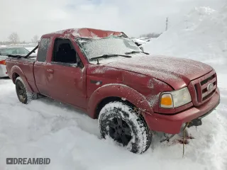 2007 Ford Ranger STX with VIN 1FTYR44U37PA22749, listed as a Copart auction lot 87649395 with 343,245 mi miles and Clean Title. Bid and sale history available at carsss.com. Image 4.
