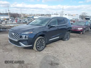 2021 Hyundai Santa Fe Limited with VIN 5NMS4DAL6MH334293, listed as a IAAI auction lot 41422771 with 38,979 mi miles. Bid and sale history available at carsss.com. Image 17.