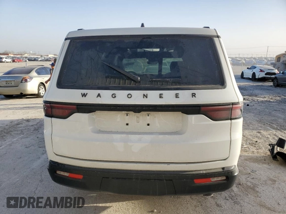 2024 Jeep Wagoneer Series II Carbide with VIN 1C4SJVBP2RS141330, listed as a Copart auction lot 47686585 with Not Provided miles and Salvage Title. Bid and sale history available at DreamBid. Image 6.