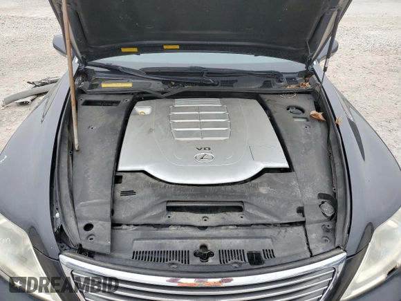 2009 Lexus LS 460 z VIN JTHCL46F995000410, wystawiony jako Copart lot #65979874 z przebiegiem 152 999 mil mil oraz Szkoda całkowita • Salvage title. Historia ofert i sprzedaży dostępna na DreamBid. Obrazek 12.