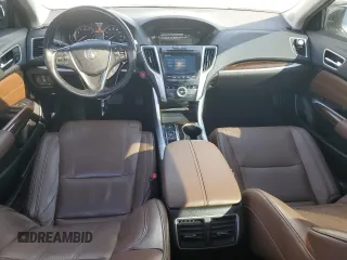 2020 Acura TLX w/Technology Pkg with VIN 19UUB2F40LA000825, listed as a Copart auction lot 43449455 with 50,008 mi miles and Salvage Title. Bid and sale history available at carsss.com. Image 8.