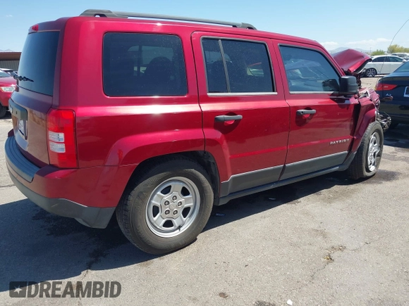 2014 Jeep Patriot Sport with VIN 1C4NJPBA6ED547680, listed as a IAAI auction lot 42140782 with 119,927 mi miles and . Bid and sale history available at DreamBid. Image 4.
