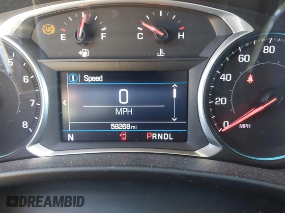 2019 Chevrolet Equinox LT with VIN 2GNAXUEV0K6285473, listed as a IAAI auction lot 41772103 with 59,268 mi miles and . Bid and sale history available at carsss.com. Image 7.