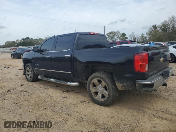 2017 Chevrolet Silverado 1500 LTZ with VIN 3GCPCSECXHG315030, listed as a Copart auction lot 50766385 with 127,349 mi miles and Salvage Title. Bid and sale history available at DreamBid. Image 2.