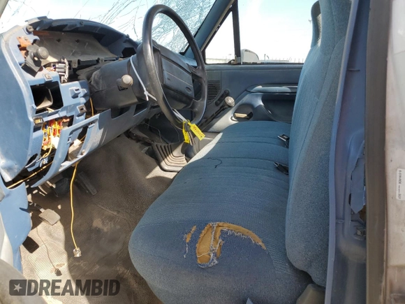 1996 Ford F-150 Special with VIN 1FTEF15Y8TLA13025, listed as a Copart auction lot 45472045 with 0 mi miles and Salvage Title. Bid and sale history available at carsss.com. Image 7.