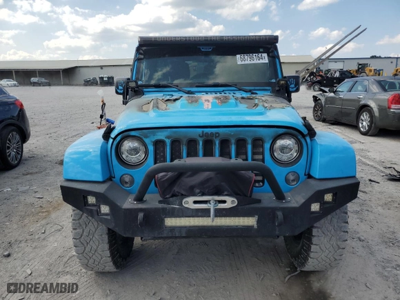 2018 Jeep Wrangler JK Unlimited Sahara with VIN 1C4BJWEG8JL882906, listed as a Copart auction lot 68796164 with 0 mi miles and Salvage Title. Bid and sale history available at carsss.com. Image 5.