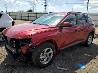 2024 Hyundai Tucson SEL z VIN KM8JBCDE7RU336686, wystawiony jako Copart lot #55439575 z przebiegiem 4 116 mil mil oraz Szkoda całkowita • Salvage title. Historia ofert i sprzedaży dostępna na DreamBid. Obrazek 1.