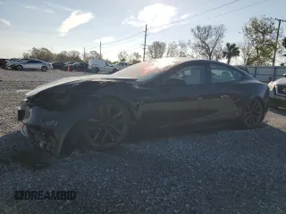 2024 Tesla Model S with VIN 5YJSA1E5XRF538865, listed as a Copart auction lot 47077695 with Not provided miles and Clean title. Bid and sale history available at DreamBid. Image 1.
