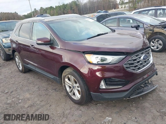 2020 Ford Edge SEL with VIN 2FMPK4J94LBB06558, listed as a IAAI auction lot 41132694 with 77,590 mi miles. Bid and sale history available at carsss.com. Image 1.