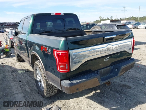 2016 Ford F-150 XLT with VIN 1FTEW1EG1GFC71964, listed as a IAAI auction lot 41851054 with 99,267 mi miles. Bid and sale history available at carsss.com. Image 3.