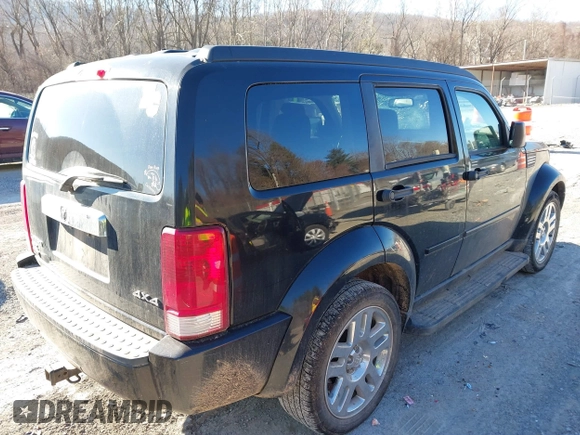 2007 Dodge Nitro SLT with VIN 1D8GU58K67W688374, listed as a IAAI auction lot 41392892 with 97,402 mi miles. Bid and sale history available at carsss.com. Image 4.