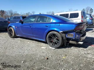 2020 Dodge Charger Scat Pack Widebody with VIN 2C3CDXGJ4LH204426, listed as a Copart auction lot 48061185 with 31,511 mi miles and Salvage Title. Bid and sale history available at carsss.com. Image 2.