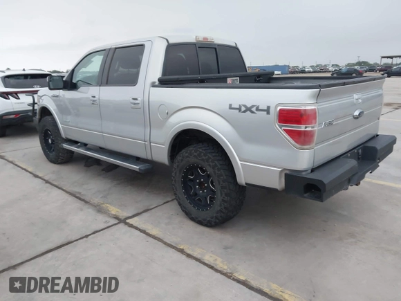 2012 Ford F-150 XL with VIN 1FTFW1ET3CKD61250, listed as a IAAI auction lot 42157714 with 256,720 mi miles and . Bid and sale history available at DreamBid. Image 3.