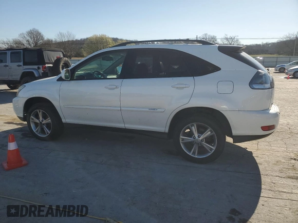 2007 Lexus RX 400h z VIN JTJGW31U172001380, wystawiony jako Copart lot #49689255 z przebiegiem 193 823 mil mil oraz Szkody całkowita. Historia ofert i sprzedaży dostępna na DreamBid. Obrazek 2.