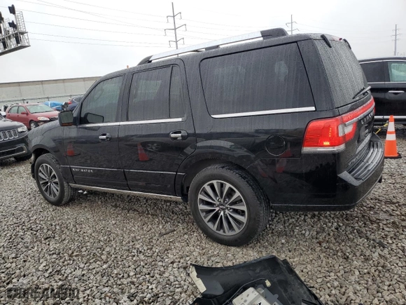 2015 Lincoln Navigator with VIN 5LMJJ2JT7FEJ04396, listed as a Copart auction lot 51579685 with 159,495 mi miles and Salvage Title. Bid and sale history available at carsss.com. Image 2.