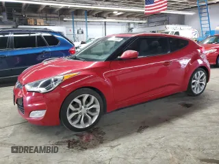 2013 Hyundai Veloster w/Black Int with VIN KMHTC6AD1DU130078, listed as a Copart auction lot 64763895 with 198,833 mi miles and Clean title. Bid and sale history available at DreamBid. Image 1.