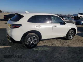 2025 Honda HR-V EX-L with VIN 3CZRZ1H76SM722801, listed as a Copart auction lot 42260755 with 55 mi miles and Salvage Title. Bid and sale history available at carsss.com. Image 3.