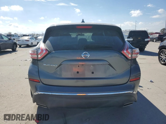 2016 Nissan Murano Platinum with VIN 5N1AZ2MGXGN169156, listed as a Copart auction lot 44058115 with 76,008 mi miles and Salvage Title. Bid and sale history available at DreamBid. Image 6.