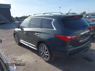 2013 Infiniti JX35 z VIN 5N1AL0MM0DC302090, wystawiony jako IAAI lot #42225621 z przebiegiem 198 767 mil mil oraz . Historia ofert i sprzedaży dostępna na DreamBid. Obrazek 3.