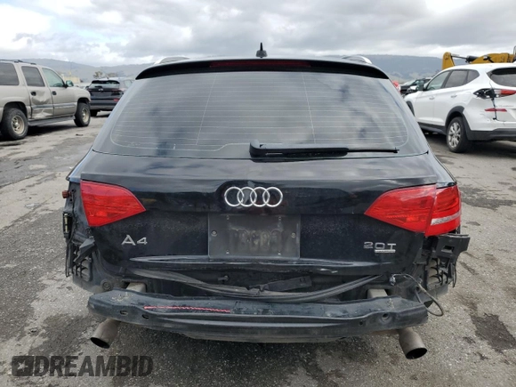 2011 Audi A4 Premium Plus with VIN WAUWFAFL4BA174485, listed as a Copart auction lot 45367115 with 160,394 mi miles and Salvage title. Bid and sale history available at DreamBid. Image 6.