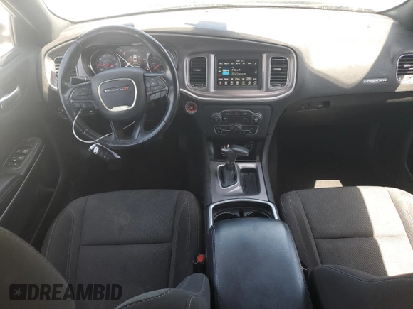 2019 Dodge Charger SXT with VIN 2C3CDXBG2KH664761, listed as a Copart auction lot 54741055 with 82,772 mi miles and Salvage Title. Bid and sale history available at DreamBid. Image 8.