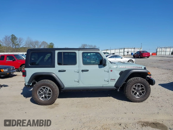 2024 Jeep Wrangler Rubicon with VIN 1C4PJXFG5RW268447, listed as a IAAI auction lot 41887497 with 3,005 mi miles. Bid and sale history available at carsss.com. Image 14.