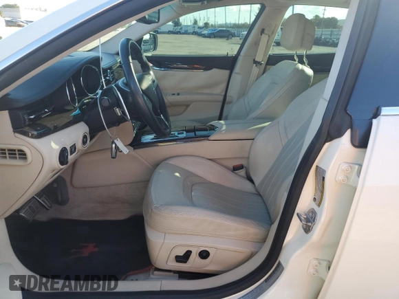 2014 Maserati Quattroporte GTS z VIN ZAM56PPA0E1082028, wystawiony jako Copart lot #44642825 z przebiegiem 36 299 mil mil oraz Szkoda całkowita • Salvage title. Historia ofert i sprzedaży dostępna na DreamBid. Obrazek 7.
