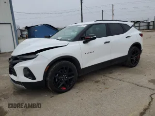 2022 Chevrolet Blazer LT z VIN 3GNKBJRS8NS208003, wystawiony jako Copart lot #86661514 z przebiegiem 31 086 mil mil oraz Szkoda całkowita • Salvage title. Historia ofert i sprzedaży dostępna na DreamBid. Obrazek 1.