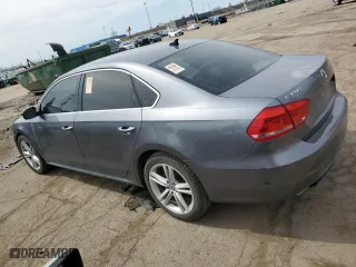 2014 Volkswagen Passat TDI SE w/Sunroof with VIN 1VWBN7A36EC001541, listed as a Copart auction lot 53241295 with 152,365 mi miles and Clean Title. Bid and sale history available at carsss.com. Image 2.