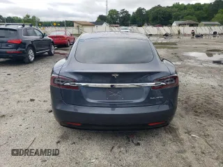 2020 Tesla Model S Long Range with VIN 5YJSA1E24LF360335, listed as a Copart auction lot 57947265 with 50,672 mi miles and Clean title. Bid and sale history available at DreamBid. Image 6.