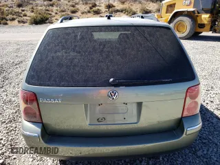 2004 Volkswagen Passat GLS z VIN WVWVD63B94E003336, wystawiony jako Copart lot #70246204 z przebiegiem 126 163 mil mil oraz Szkoda całkowita • Salvage title. Historia ofert i sprzedaży dostępna na DreamBid. Obrazek 6.