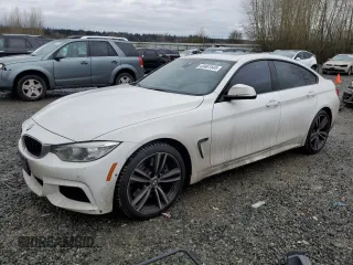 2015 BMW 4 Series 435i xDrive z VIN WBA4B3C56FD669599, wystawiony jako Copart lot #43461545 z przebiegiem 186 082 mil mil oraz Szkoda całkowita • Salvage title. Historia ofert i sprzedaży dostępna na DreamBid. Obrazek 1.