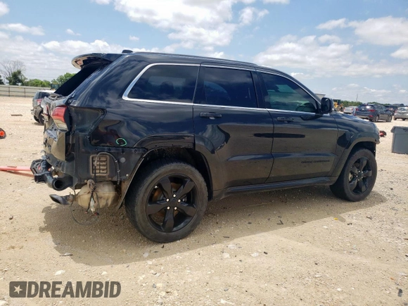 2016 Jeep Grand Cherokee Overland z VIN 1C4RJFCG8GC316271, wystawiony jako Copart lot #57245065 z przebiegiem 125 820 mil mil oraz Szkoda całkowita • Salvage title. Historia ofert i sprzedaży dostępna na DreamBid. Obrazek 3.