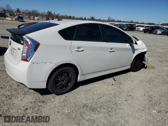 2014 Toyota Prius Four with VIN JTDKN3DU6E1781942, listed as a Copart auction lot 47058935 with 187,362 mi miles and Salvage Title. Bid and sale history available at DreamBid. Image 3.