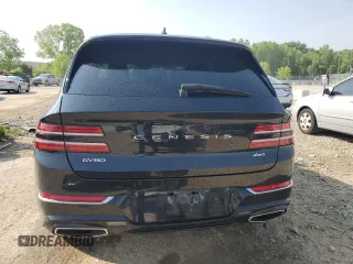 2021 Genesis GV80 with VIN KMUHBDSB5MU040461, listed as a Copart auction lot 59160715 with 62,296 mi miles and Salvage title. Bid and sale history available at DreamBid. Image 6.